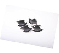 Wivplex for Hyundai, Solaris 2010 2011 2012 2013 2014 2015 Nueva cubierta de manija puerta coche fibra carbono Cubierta para manija de puerta exterior de automóvil(BLACK Bowl)