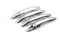 Wivplex for Hyundai, Solaris Verna Ix25 Accent Grand Avega 2010 2011 2012 2013 2014 2015 Nueva pegatina cromada for manija de puerta coche Cubierta para manija de puerta exterior de automóvil