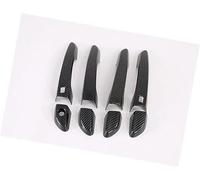 Wivplex for Hyundai, Tucson 2015 2016 2017 2018 2019 Cubierta de Tazón manija Puerta Coche cromada Fibra Carbono Cubierta para manija de puerta exterior de automóvil(BLACK Carbon 2 Buttons)