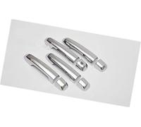 Wivplex for Toyota, Prado 150, for Land Cruiser, J150 2010-2019 LC150 LC200 Cubierta negra brillante for manija de puerta coche Cubierta para manija de puerta exterior de automóvil(Silver No Sensor)