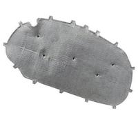 Wivplex For VW, for Golf, 6, for , GTI, capó delantero, almohadilla de aislamiento acústico del motor, cubierta insonorizada algodón, térmico Aislante del compartimento del motor del automóvil(Silver)