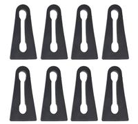 Wivplex For VW, Golf, Plus 2005 2006 2007 2008 2009 2010-2013, amortiguador de cerradura de puerta, sello amortiguador, protector de amortiguación de impactos Amortiguador de coche(8Pcs)