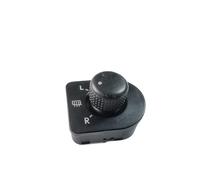 Wivplex Interruptor de espejo con perilla ajuste principal del lado izquierdo, for VW, Passat B5, Golf 4, Bora, Beetle, 1J1 959 565D 1J1959565D Interruptor de espejo