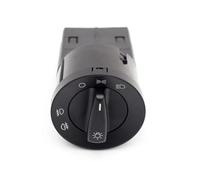Wivplex Interruptor de faro coche, interruptor lámpara cabeza, OEM No. 1C0 941 531A Reemplazo del interruptor de luz antiniebla del automóvil