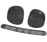 Wivplex Juego de cubierta de ventilación for descongelación de tablero y cubierta de rejilla de altavoz for 1998-2005, for Chevrolet S10, for GMC Jimmy Sonoma/, for Oldsmobile Bravada/Blazer, 3 piezas