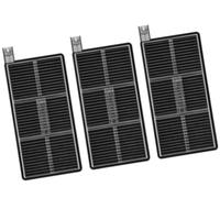 Wivplex Juego Hepa de repuesto, para Dreame, para aspiradora robótica X50 Pro, 3 piezas, para cepillo de mantenimiento, filtración de e fácil instalación Unidad filtro robot aspirador