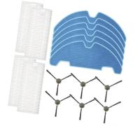 Wivplex Kit de Accesorios, para Robot Aspirador para Lefant M310 con Cepillos Laterales, para Recambios de Medios y Mopa Unidad filtro robot aspirador (B)