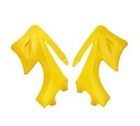 Wivplex Kit de carenado for Motocicleta Guardabarros Delantero y Lateral Apollo Pit Bike Motocross 110 125 140 150 200CC Accesorios Carenado(Yellow)