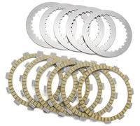 Wivplex Kit de fricción de embrague de moto Kit de placa disco fricción embrague Moto, para ST400V Gsx400 St400 LS400F Ls650 Dr500 DR500S DR500R DR600R DR600S Sp500 Sp600