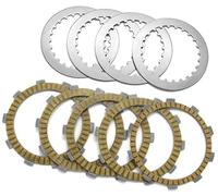 Wivplex Kit de fricción de embrague de moto Para Vt125 Shadow 125 XL125V Varadero 22201-Mal-600 22202-Mae-000 23311-200-000 Kit de placa disco fricción embrague motocicleta