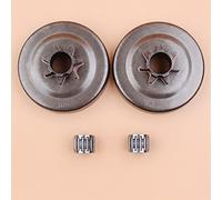 Wivplex Kit de rodamiento jaula piñón tambor embrague 325 7T, for Husqvarna, 340 345 350 445 450 E, for JONSERED, 2145 2150, for McCulloch, motosierra PM5000 Patilla de cambio de bicicleta