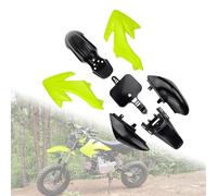 Wivplex Kits de carrocería de carenado de plástico Aptos for CRF50 XR50, CRF 50 Pit Dirt Motor Trail Bike 50cc 70cc 90cc 110cc 125cc 140 Carenado(Light Green with BK2)