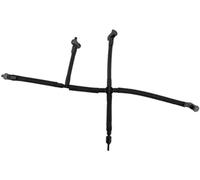 Wivplex Línea de combustible del tubo manguera retorno fugas inyector, para Amarok 2.0L Diesel 2011-2020 03L130235M Línea de manguera de retorno de combustible para automóvil