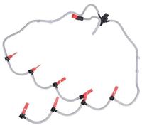 Wivplex Manguera de retorno inyector combustible, tubo fuga desbordamiento Compatible, para Land Rover, para línea para Range Sport 3.6 Tdv8 Línea de manguera de retorno de combustible para automóvil