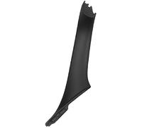 Wivplex Manija de puerta interior coche, estilo conducción con mano izquierda, para Bmw Serie 5 F10 F11 F18 F30 520I, para 525I embellecedor del marco de la manija de la puerta del coche(Black Right)