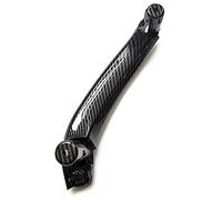 Wivplex Manija de puerta interior coche Rhd fibra carbono izquierda derecha, para Bmw, para X3, para X4 F25 F26 2010-2016 embellecedor del marco de la manija de la puerta del coche(BLACK Rear Left)