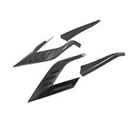 Wivplex Moldura for marco de luz freno trasero, cubierta trasera fibra carbono, 4 piezas, for RAV4, 2019 2020 Ajuste de la cubierta de la luz antiniebla del coche