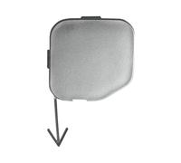 Wivplex Ojo de Remolque Tapa Cubierta Gancho Trasero, para Subaru, Forester, para Accesorios 2009-2013 57731sc050 Tapa de la Cubierta del Gancho de Remolque del automóvil(-Metallic Silver)