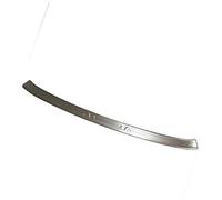 Wivplex Panel de Cubierta Protectora Parachoques Trasero Coche, diseño Interior Acero Inoxidable, for Nissan, Qashqai, J11, Dualis 2019 Adhesivo Protector para Parachoques de Coche(Black Outside)