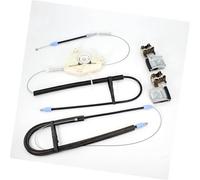 Wivplex Para Seat, para Ibiza 2 puertas 2002 2003 2004 2005 2006 2007 2008 2009 2010 6L3837461 Palancas del kit de reparación conjunto de regulador de ventana de coche