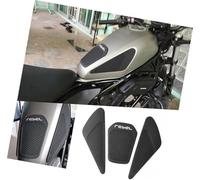 Wivplex Pegatinas for tanque de combustible de motocicleta, for Rebel CMX 250 300 500 20172024, calcomanías laterales con agarre de tanque, almohadillas antideslizantes for tanque Protector antidesliz