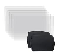 Wivplex Película FEP de 6 piezas con 2 resina, for tanque, cubre la tapa del, for impresora 3D ELEGOO, Mars 3 Pro, 200 x 140 0,15 mm Protector de pantalla para impresora 3D