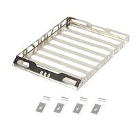 Wivplex Portaequipajes de Metal for Techo de Coche RC Xiaomi Jimny 1/16 Portaequipajes para Coches de Juguete(Silver)