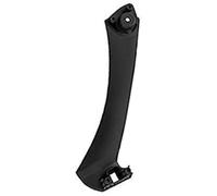 Wivplex Reemplazo de manija puerta interior coche, para Bmw, para Serie 3 E90 E91 E92 316 318 320 325 328I 2005-2012 embellecedor del marco de la manija de la puerta del coche(Black Right Inside)