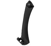 Wivplex Reemplazo de manija puerta interior coche, para Bmw, para Serie 3 E90 E91 E92 316 318 320 325 328I 2005-2012 embellecedor del marco de la manija de la puerta del coche(Black Left Inside)