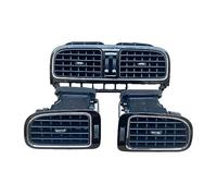 Wivplex Rejilla de ventilación de aire de CA negra brillante for tablero delantero, for VW, for POLO, 5 6R 2 GEN Hatchback GTI GTS, for vento, 2014 2015 2016 2017 2018 6R0819703 Rejilla de ventilación