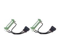 Wivplex Resistencia del ventilador de refrigeración motor, for Seat, Alhambra, for VW, for Sharan, Transporter T4, for, EuroVan Unidad de resistencia del motor del ventilador del automóvil(2 pcs)