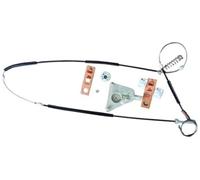 Wivplex Riel elevador de vidrio para puerta Para A3 Mk2 8P1 Hatchback 2003-2011 2012 8P3837461 8P3837462 Kit de reparación regulador ventana puerta delantera izquierda/derecha(BLACK Front Left)