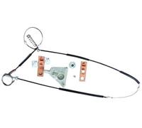 Wivplex Riel elevador de vidrio para puerta Para A3 Mk2 8P1 Hatchback 2003-2011 2012 8P3837461 8P3837462 Kit de reparación regulador ventana puerta delantera izquierda/derecha(BLACK Front Right)