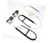 Wivplex Riel elevador de vidrio para puerta Para Seat, para Cordoba 4 puertas 2003 2004 2005 2006 2007 2008 2009 Kit de reparación regulador ventana eléctrico