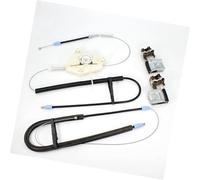 Wivplex Riel elevador de vidrio para puerta Para Seat, para Ibiza 4 puertas 2002 2003 2004 2005 2006 2007 2008 2009 2010 Kit de reparación regulador ventana eléctrico