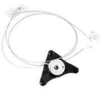 Wivplex Riel elevador de vidrio para puerta Para Skoda, para Octavia, A5 2004 2005 2006 2007 2008 Kit de reparación regulador ventanilla eléctrica puerta delantera derecha coche 1Z1837462