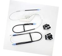 Wivplex Riel elevador de vidrio para puerta Para Vw, para Polo Sedan 2004 2005 2006 6Q4837462J Palancas del kit de reparación elevador regulador ventana eléctrico