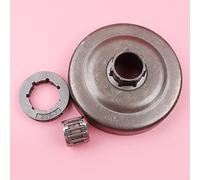 Wivplex Tambor de embrague 325 "7T Kit rodamiento agujas piñón llanta, for Husqvarna, 340 345 346XP 350 445 450 piezas motosierra Patilla de cambio de bicicleta