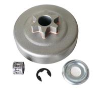 Wivplex Tambor de Embrague P 7, Rueda Dentada, arandela de rodamiento de Agujas, Clip E Sthil 017 018 MS170 MS180, Piezas de reparación Kit de Embrague para cortacésped