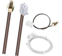 Wivplex Termistor de impresora 3D 100k NTC 3950, termistor de perno M3 100k ntc 3950, sensor de temperatura con cable extendido de 1 metro, for Ender 3 V2 Pro CR10 y otros extrusores de impresora 3D H