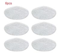 Wivplex Trapos de mopa Lavables Polti Kit Vaporetto PAEU0332 Aspiradora a Vapor Mopas de Microfibra Paño Repuestos Accesorios Repuestos para limpiadores a Vapor(6pcs)