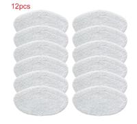 Wivplex Trapos de mopa Lavables Polti Kit Vaporetto PAEU0332 Aspiradora a Vapor Mopas de Microfibra Paño Repuestos Accesorios Repuestos para limpiadores a Vapor(12pcs)