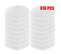 Wivplex Trapos for mopa Polti Kit VAPORETTO Paeu0332 Aspirador a Vapor Mopas de Microfibra Paño de Repuesto Accesorios for mopa Lavable Repuestos para limpiadores a Vapor(16pcs)