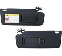 Wivplex Visera de Techo automática Parasol de Montaje de Visera Solar, para VW para Panel para Golf 7 Mk7 GTI con Espejo de Maquillaje(Black Left and Right)