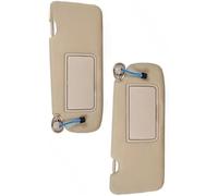 Wivplex Visera de Techo automática Parasol para Coche, para CRV 2017-2022 83280 TLA A12ZB Parasol Gris Beige Reemplazo de Tablero de protección Solar(Beige Right)
