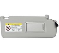 Wivplex Visera de Techo automática Parasol para Coche, para Skoda para Kodiaq 2018 2019 2021 5Na857551 5Ta857551 Interior Gris con Espejo(Black Right Side)