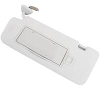 Wivplex Visera de Techo automática Visera Interior Delantera para Coche, para Piezas de Repuesto Interiores de automóvil para Haval H2 con Conjunto de Espejo de Maquillaje(Black Left)