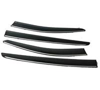 Wivplex Visera de Ventana Lateral, for Chevrolet Malibu XL 2016 2017 2018 2019 2020 2021 2022 Deflector de toldos de Lluvia for Ventana Lateral de Coche Visera deflectora de Viento