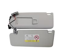 Wivplex Visera Interior del Coche Izquierda con Espejo automático, for VW, for Passat B8, for Golf 7 SportsVan, for Skoda, for Octavia, 2015-2019 Tablero de Sombra para Visera Solar(Grey Left)