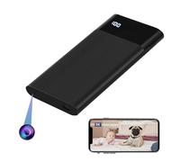 WIWACAM Camara Espia 2K Ultra HD WiFi, Camara para Ver En El Movil, Visión Nocturna, Batería de 5000 mAh, Interior Mini Cámaras, Detección de Movimiento, para el hogar, Las Mascotas y el bebé